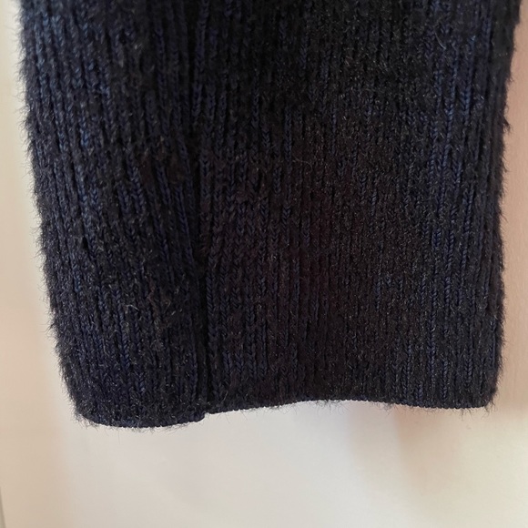 EUC T by Alexander Wang blue-black hi-lo sweater, XS - Picture 5 of 5